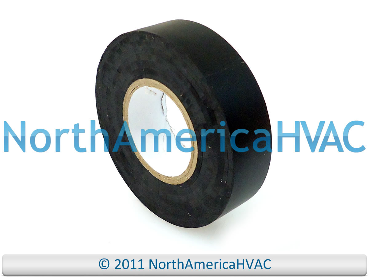 10 Rolls Black Electric Tape 3/4" x 60' 7 Mil .007" Quality